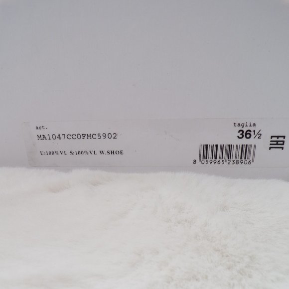 Moschino Metallic Crackle Leather Ornate Buckle Block Heel Platform Pump Lux NIB - Picture 16 of 16